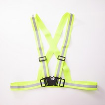 공사장 안전용품 건설현장 야간 달리기 사이클링을 위한 고광택 반사 하네스 위생 건설, green, 02 green