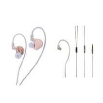 밥쇽 TINHIFI T1S 10mm 드라이버 유닛 2PIN 호환 케이블 이어폰 HiFi 휴대용 베릴륨 코팅 IEMs T2, 01 Pink mic, 01 Pink mic