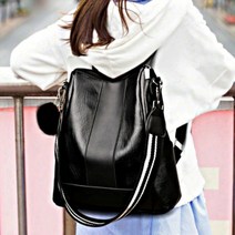 제이스토어 / 숄더 인조가죽 백팩 포켓 크로스 여행가방