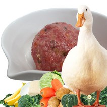 펫바프 펫푸드 강아지생식 바프식 오리 88% 야채퓨레 7종 12% 혼합제품 1kg*15 수제 자연식 오리생식 화식