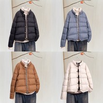 [별별천지] 여성숏패딩 여성 여자 패딩 점퍼 잠바 숏패딩 경량 오리털 덕다운 겨울 경량패딩