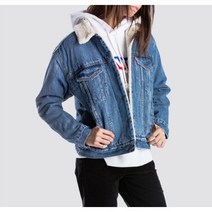 [리바이스] Levis®여성 EX-보이프렌드 쉐르파 트러커 자켓 (36137-0005)