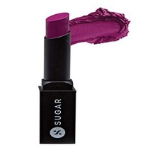 SUGAR Cosmetics Never Say Dry Crème Lipstick 02 Dial M For Magenta (Deep Magenta Purple) Creamy Lip, 1, 02 Dial M For Magenta (Deep Ma