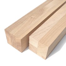 아이베란다 에쉬 각재 60x60mm 집성목 DIY 목재 각목, 750mm, 1개