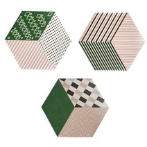 수입 헥사곤 육각타일 [벽 바닥 주방 욕실 현관], 35-02 제네바 랜덤 중 10장