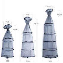 엠제이피싱 월척망 실리콘 살림망 어망, 특5단