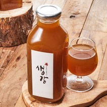 [당일발송] 담아요 국산 저온발효숙성 수제 생강청 천연당 국산유리병 650g, 1병, 생강청(국산유리병) 650g