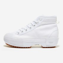 아디다스 니짜 트랙 올화이트 베이지굽 우먼스 스니커즈 여성 adidas 하이탑 굽 운동화 데일리 패션 신발 슈즈