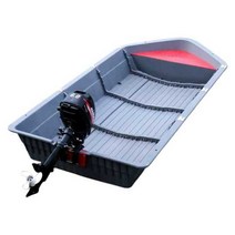 분할 보트 낚시배 카탑 조립식 플라스틱 요트 배 오리배, 2.3m + 12V 65lbs 전기