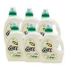 세제혁명 액체세제 지엘플러스1.8L 6통, 1