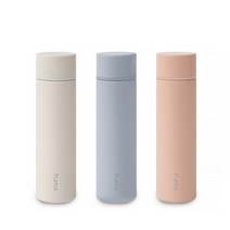 [가방에 쏙! 한손에 쏙! 휴대용 텀블러] 텀스 퓨어 포켓 미니 텀블러 130ml, 아이보리 130ml