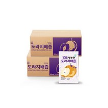 찬들마루 HACCP 100% 국내산 도라지배즙 80ml 100포