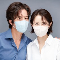 YOU&ME 정준호 국산 kf94 새부리형마스크 대형 100매 8컬러 숨쉬기편한 귀안아픈 데일리 일회용 연예인 새부리, 25개입, 4개, 연한주황색