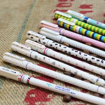 Happy day color pen Skyblue 디자인문구/필기류/중성펜/디자인중성펜