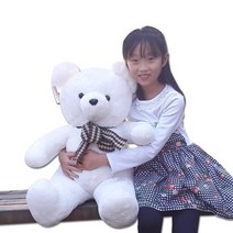 벨라몰/ 곰인형/왕/국산/공장직영발송/선물/ 애착, 허그베어 왕/아이보리