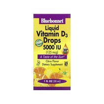 블루보넷 뉴트리션 액상 비타민D3 125mcg(5 000IU) 30ml 감귤 콜레칼시페롤