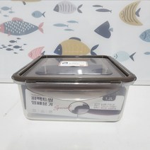 셰프웨어 퍼펙트씰 프레쉬 밀폐용기 정사각 1.2L 일체형 항균패킹 전자레인지 냉동실용기, 1개