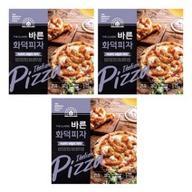 바른피자생활 냉동 화덕피자 보코네 6인치 리코타 쉬림프 피자 210g 3개, 보코네 리코타 쉬림프피자 3개