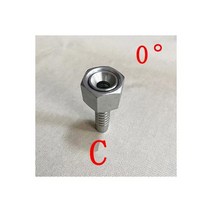 유압호스 고압 Metric M10-42 유압 콘 호스 엔드 withold 유형 튜브 고압 피팅 6-25mm 가시 조인트 커넥터, 01 C_04 6MM to M16x1.5