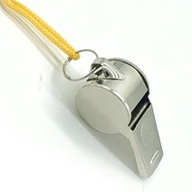 경찰호루라기 호루라기 목걸이 호루라기목걸이 심판 휘슬 호각 메탈 878EA, 본품