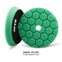 브레이크 패드 (단일 판매) SPTA 3 "(80mm)5"(125mm)6 "(150mm) 자동차 스폰지 버핑 연마 및 DAROGA 버퍼 폴리 셔, [04] 1 Blue Light Cut, [03] 6Inch Backer