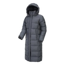 몽벨롱패딩 에스더3 여성다운패딩 멜란지그레이 ML3CWWDC643