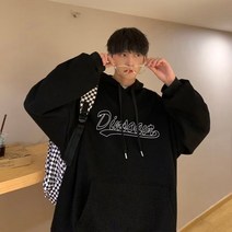 빅사이즈 오버핏 일본풍 베이직 후드티 캐릭터 영문 스타일 로고 트랜드 캐쥬얼 유니크한 스타일룩 남자 여자 큰 옷 박스 티 봄 가을 겨울