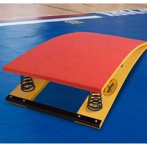 스프링 발 구름판 멀리뛰기 높이뛰기 뜀틀 체육 수업, 성인형(스프링 6개) 그린