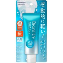 2022년12월 신제품비오레 UV 아쿠아리치 워터리 에센스 썬크림 70gx2개, 70ml, 2개