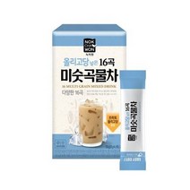 녹차원 올리고당 넣은 16곡 미숫곡물차 6스틱 명절 부모님 선물 탕비실 회사 체중조절 손님접대, 22개