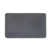 고양이 침대 매트 쿠션 방수 쓰레기 이중 레이어 애완 동물 미끄럼 방지 모래 깨끗한 제품, 9.Grey - 45x 60cm