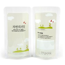한약봉지/자연의선물파우치100매/스탠딩파우치