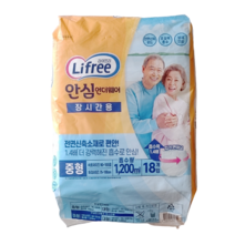 라이프리 안심 언더웨어 장시간용 중형18개입