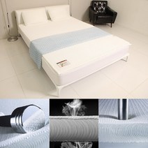 코지매트 3D 매쉬 MWH-시리즈쿨매트 사계절 토퍼 패드, 퀸 MWH-2015 (블루커버증정)