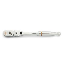 GEARWRENCH 0.6cm(1/4인치) 드라이브 120XP 잠금 플렉스 헤드 래칫 풀 폴리쉬 그립 - 81054