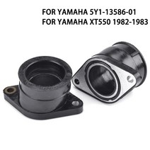 오토바이 기화기 사륜 바이크 부품 인터페이스 yamaha 5y1-13586-01 xt550 xt 550 1982 1983 패드 플라스틱 흡기 매니폴드, 없음