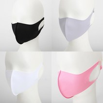 HyoSung 마스크핫딜 빨아쓰는 3D 메쉬 네오플렌마스크 5개(1세트) [하늘] 엄마가찾는 삼차원마스크 100%국산 효성 쿨론 원단 콜록콜록 가습 방역용 공적 약국 마스크