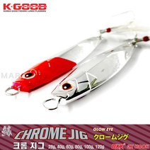 배스랜드 크롬지그 / 메탈지그 지깅메탈 삼치 방어 부시리 농어 28g 40g 60g 80g 100g 120g, 60g No.001