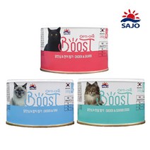 사조 옵티원 부스트 캣 캔 160g 24개 고양이캔, 혼합3종 160g