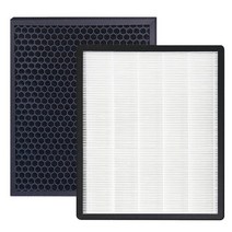 Replacement Filter Compatible For Levoit Vital 100 100-RF Air Purifier Accessories 3 In 1 True Hepa, 01 as shown