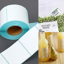 바코드 감열 롤라벨 500매(60X60MM) 상품라벨지 라벨종이