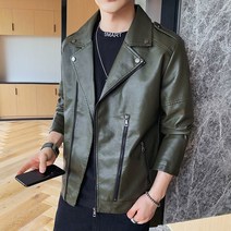 남자인조가죽자켓 젊은느낌 남성캐주얼 바람막이옷