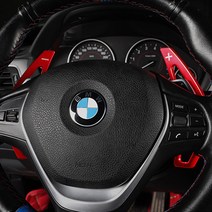엠에스파츠 BMW 4시리즈 F32 F33 패들쉬프트 몰딩 428i 430i 용품, 레드