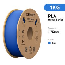 고급3D펜 드로잉펜세트 프린팅 필라멘트 Creality 엔더 하이퍼 CR 실크 PLA 플라스틱 PETG 3 S1 프로 FDM 3D 및 프린터용 1kg, 24.1KG Blue Hyper PLA