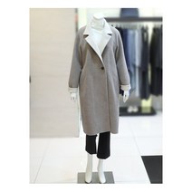 [아이잗바바] [W몰 ] 하이넥울캐시핸드메이드코트BMAA0CT53