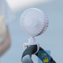 유모차_다용도_2000mAh_텐트선풍기_손목선풍기_밴드_거치형_휴대용_우산선풍기_선풍기 584D, 그린옐로우랜덤