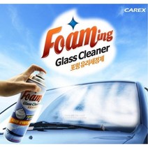 카렉스 거품포밍유리세정 유막제거제 캔타입 500ml, 1개, 본상품선택