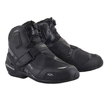 Alpinestars 알파인스타 오토바이 바이크 슈즈 224 4320 Ran Drystar Motorcycle Shoes 남녀 공용, Black gray camo