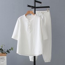 COSYEVNO 여름 남여공용 남성 생활한복 바지 절옷 절복 생활한복(개량한복)