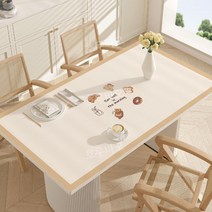 테이블보 인테리어 방수 단열 깔개 컵 직사각형 레스토랑 내열성 받침, 80x135cm, 빵